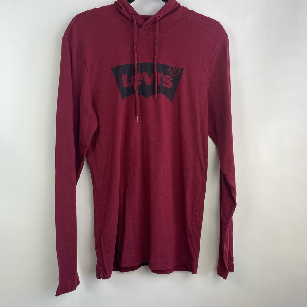 Levi’s long sleeve hooded top Size Small